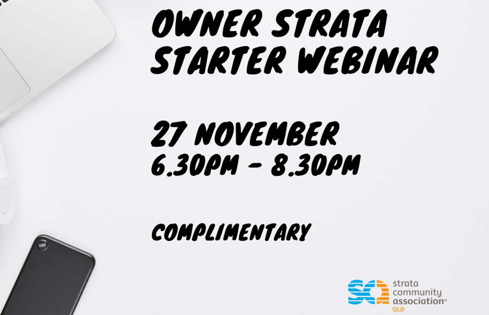 Owner Strata Starter Webinar